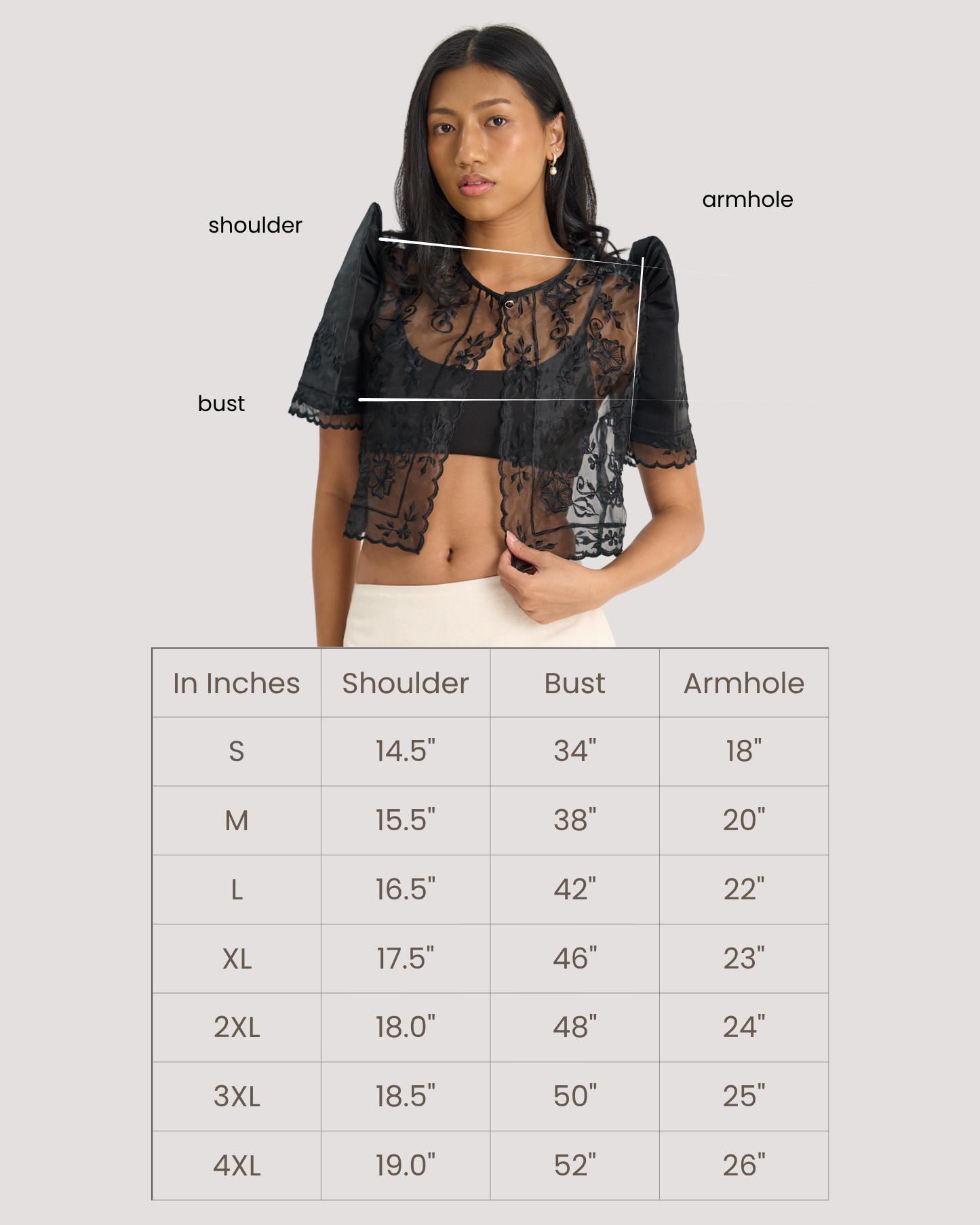 Amihan Bolero (Black)