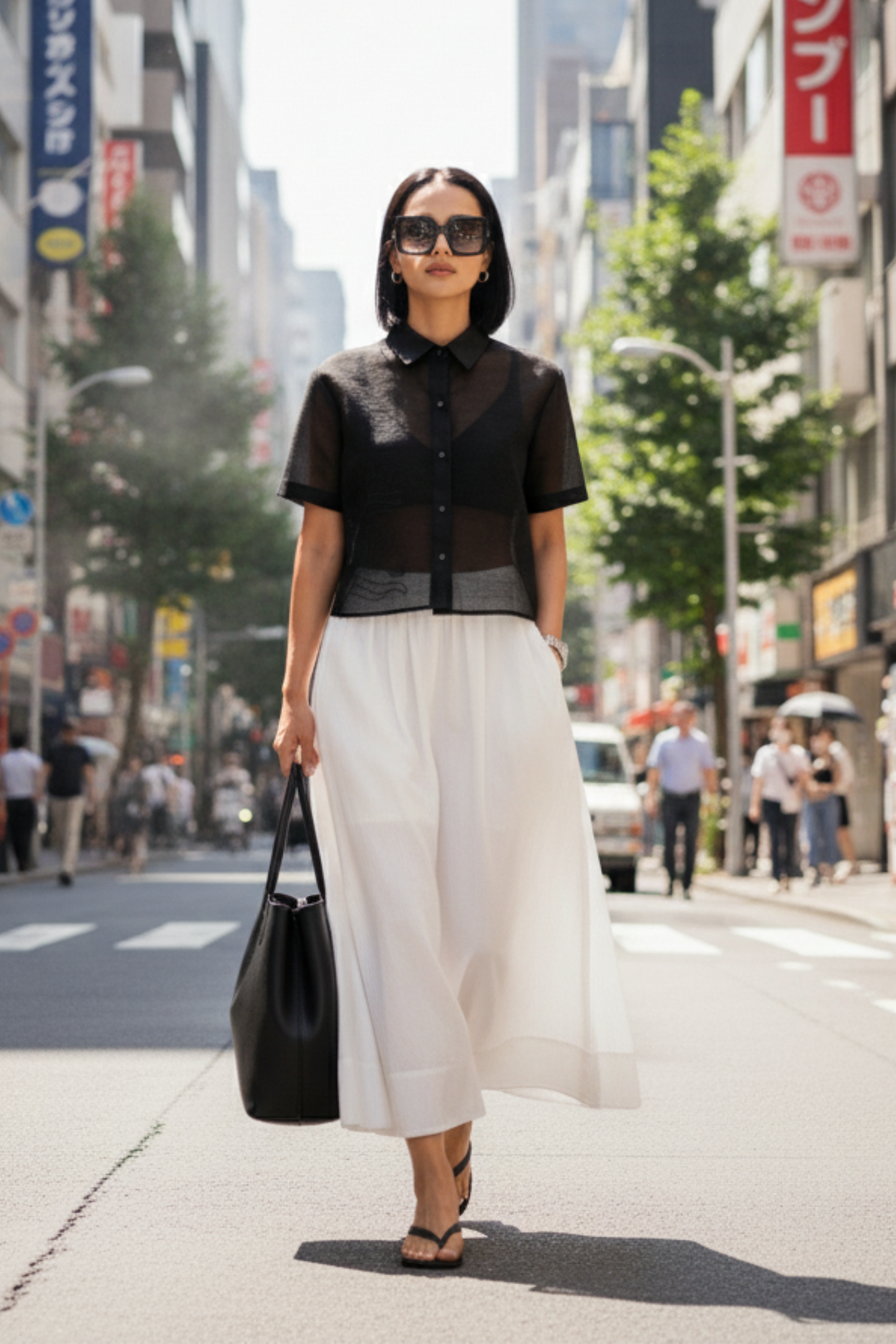 Rocco Cropped Modern Barong (Black)