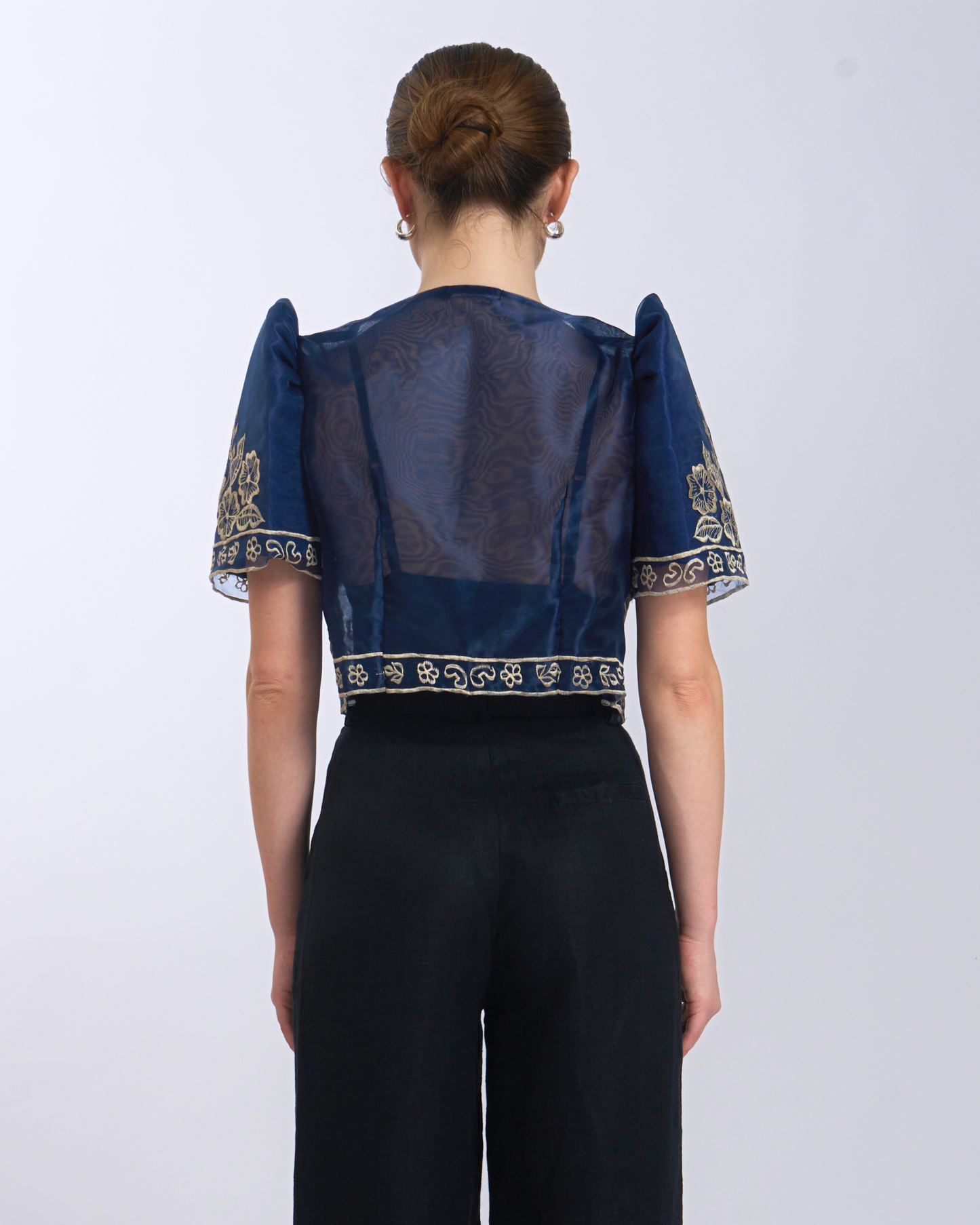 Leonora Bolero (Ocean Blue)