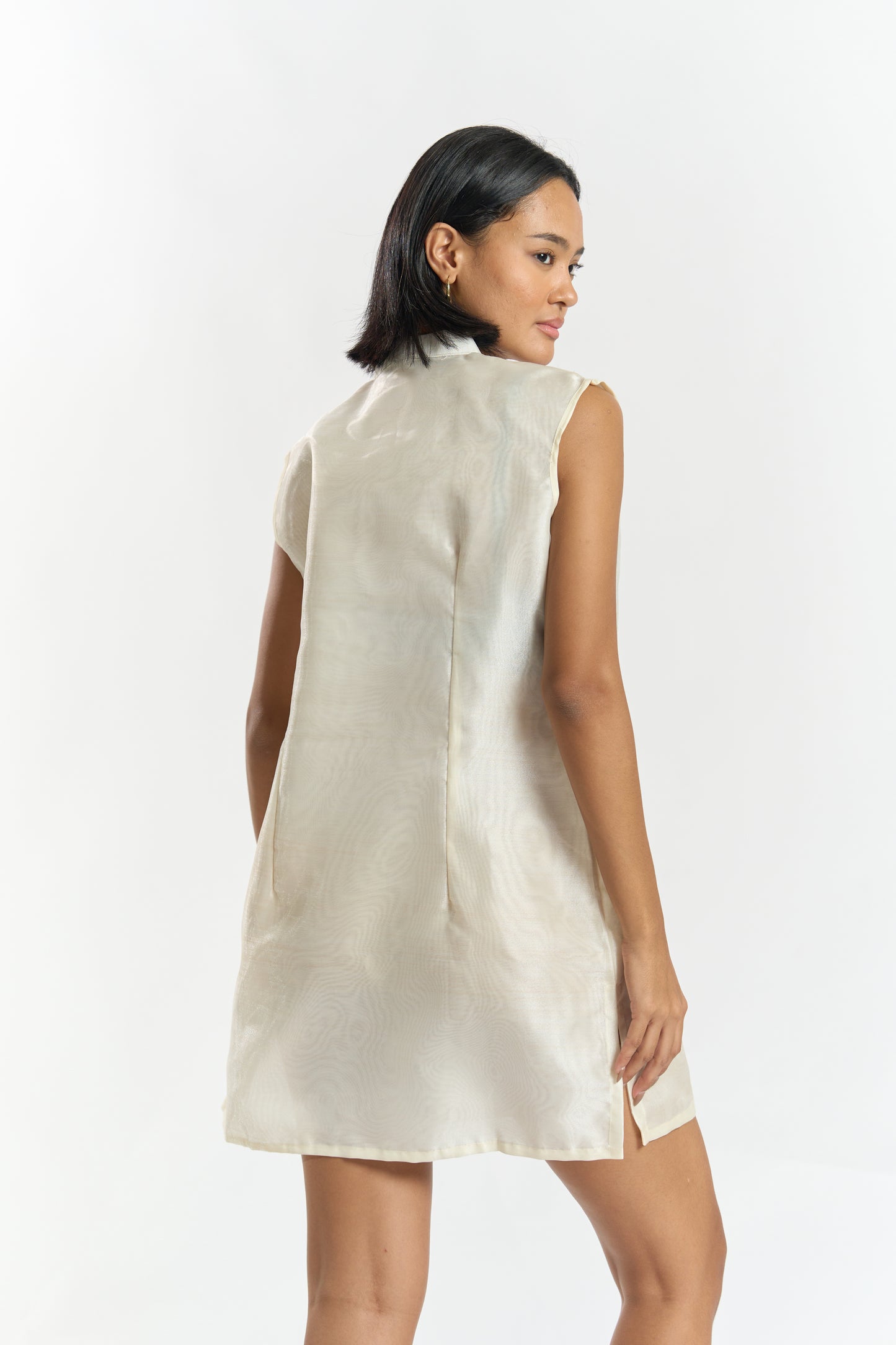 Olivia Filipiniana Sleeveless Dress