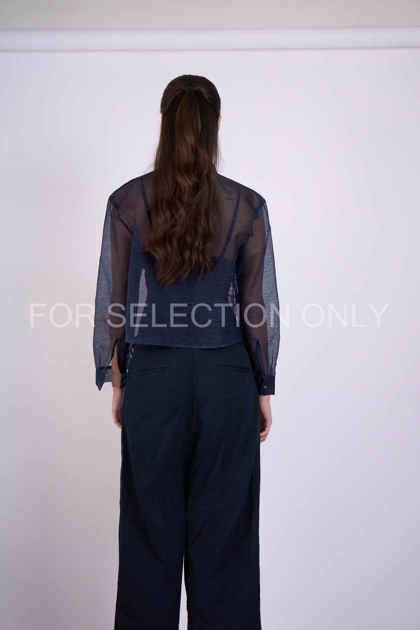 Rocco Long-Sleeve Boxy Barong (Colored Burda)