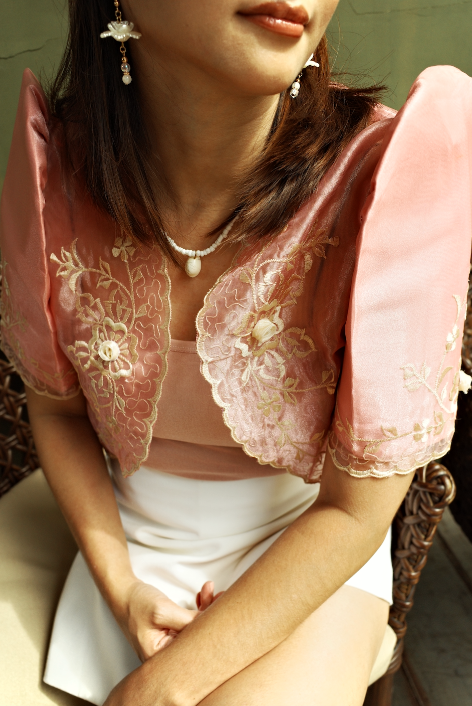 Rosa Bolero (Blush Pink)