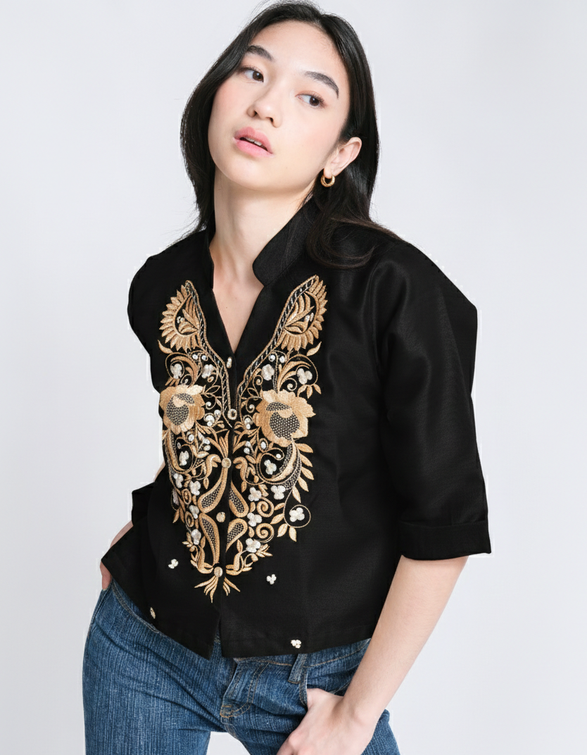 Clara Blouse (Black)