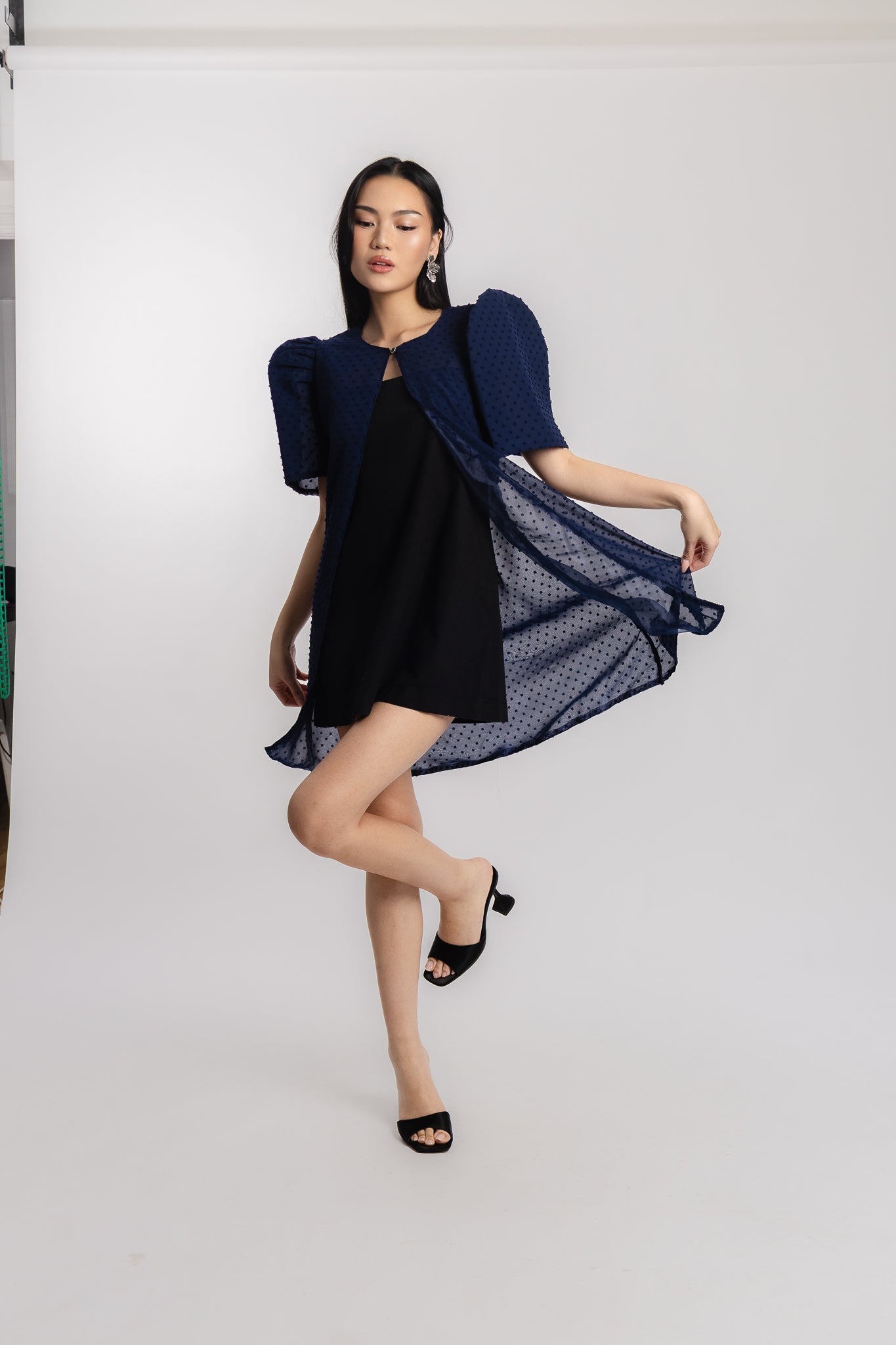 Teodora Blazer (Midnight Blue)