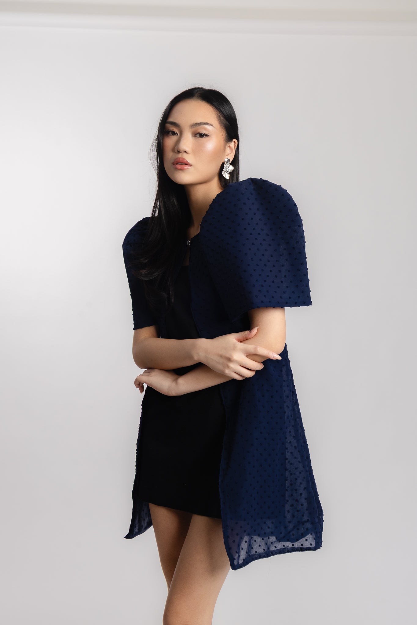 Teodora Blazer (Midnight Blue)