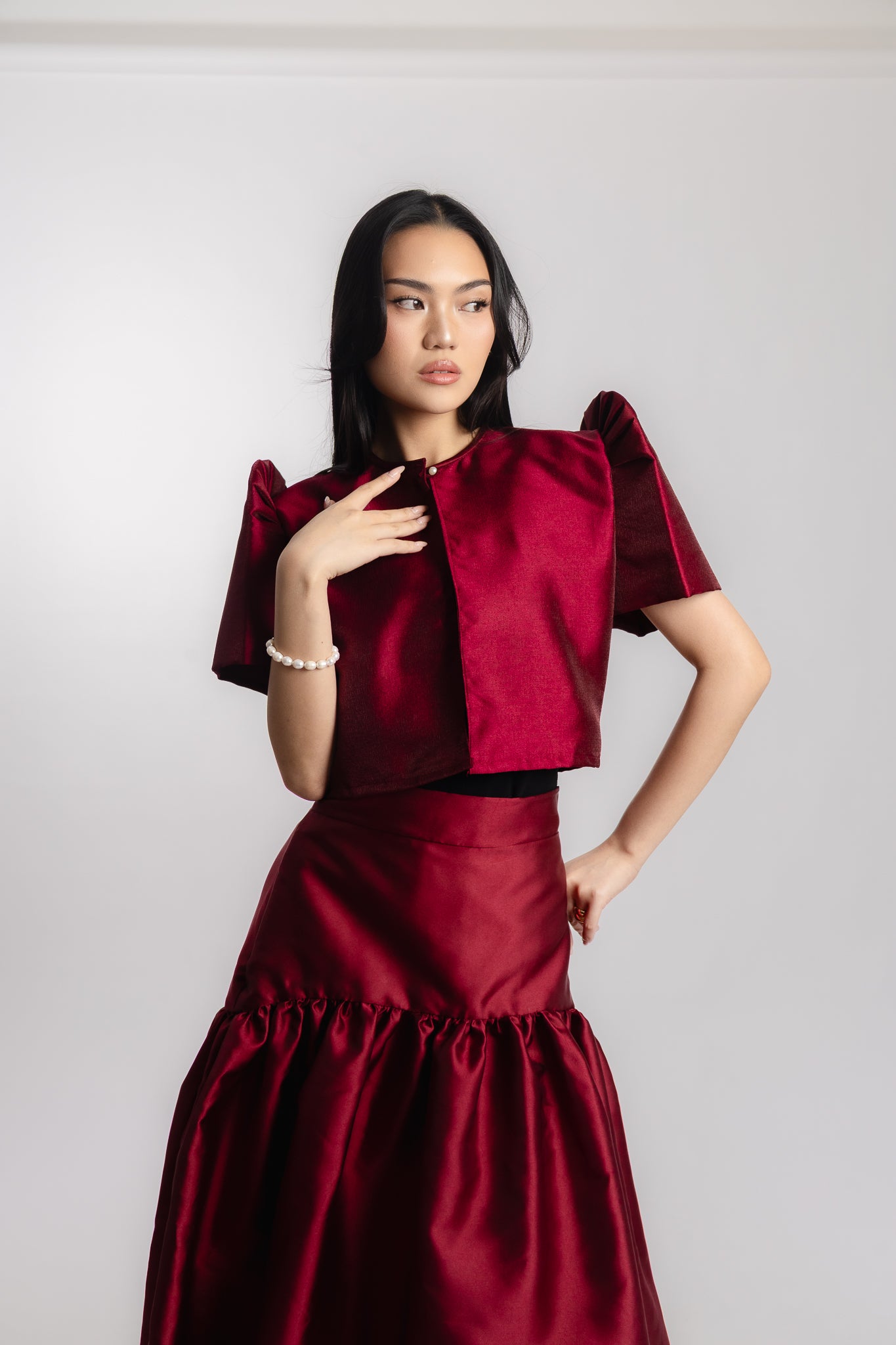 Martina Bolero (Maroon)