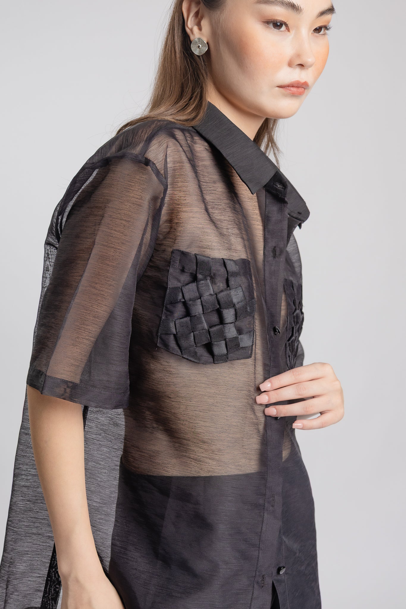 Noa Oversized Barong (Black)