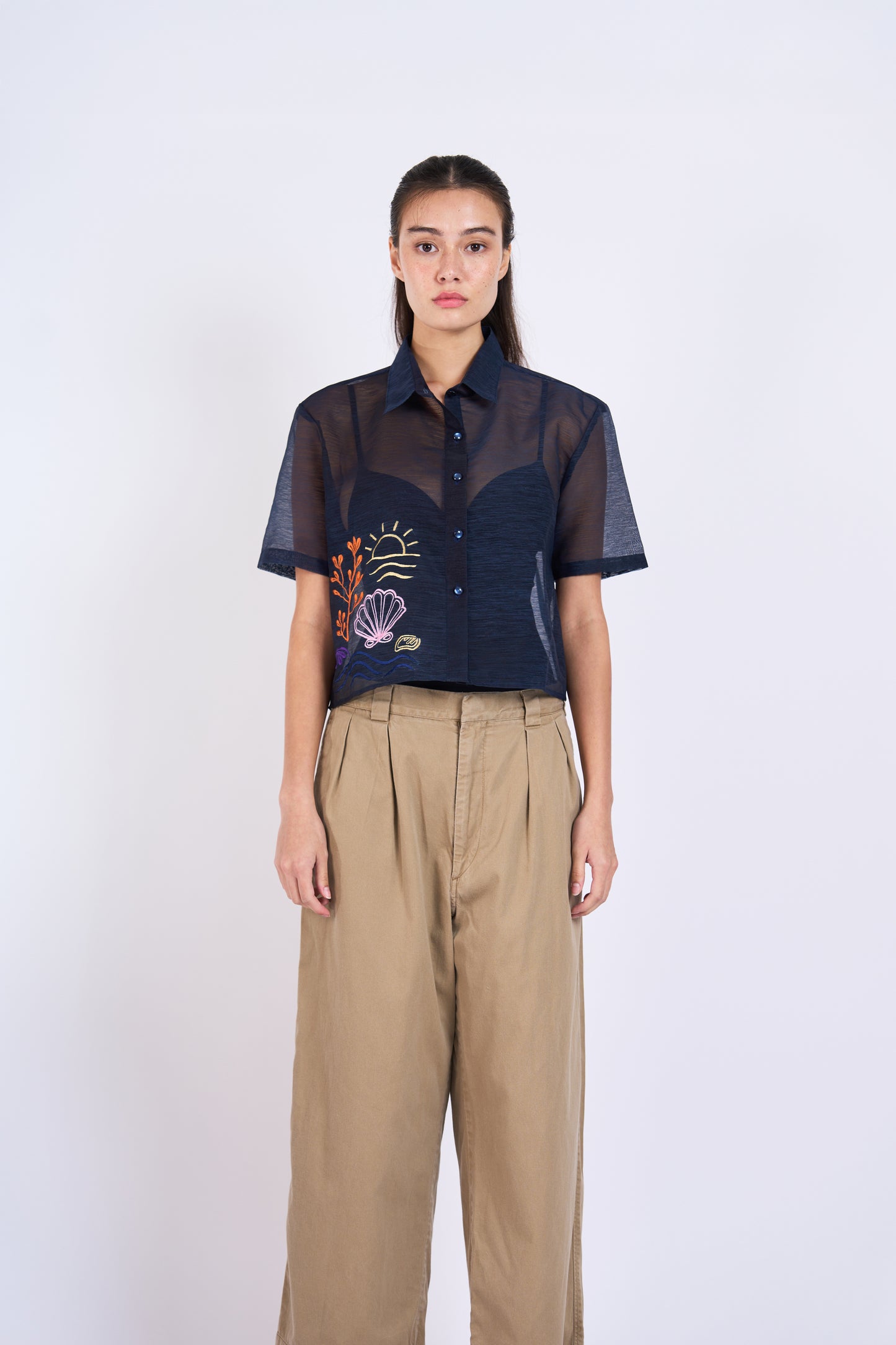 Rocco Short-Sleeve Boxy Barong (Full Color)