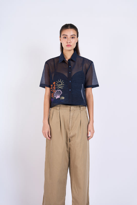 Rocco Short-Sleeve Boxy Barong (Full Color)