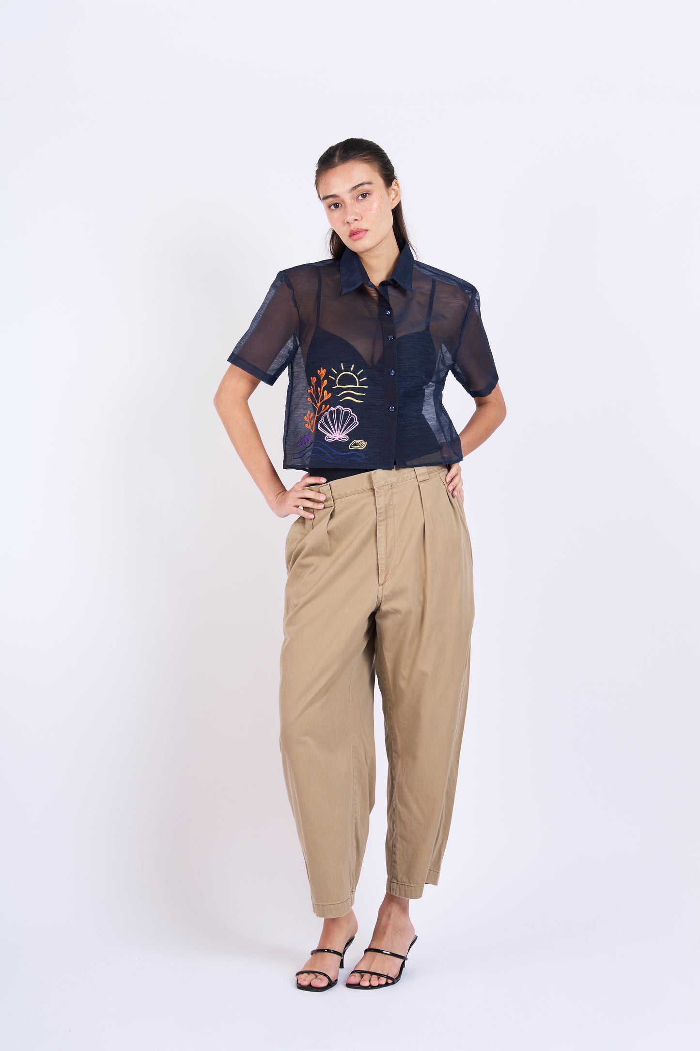 Rocco Short-Sleeve Boxy Barong (Full Color)