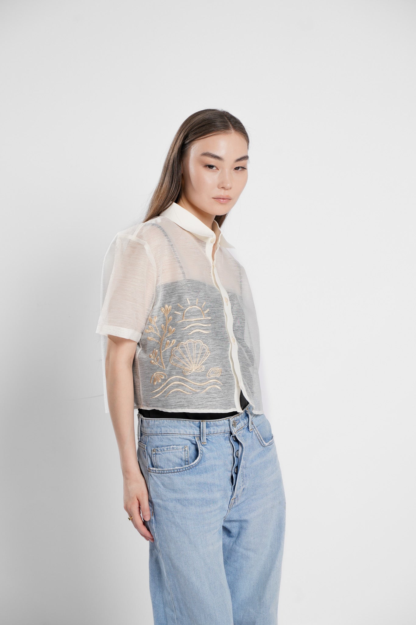 Rocco Cropped Modern Barong