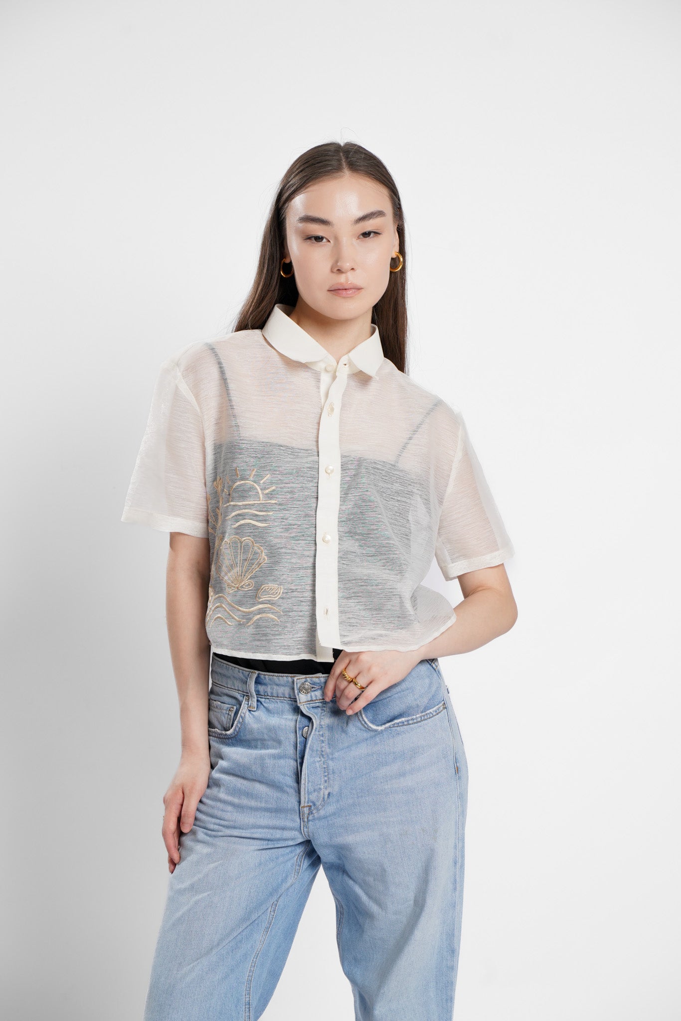 Rocco Cropped Modern Barong